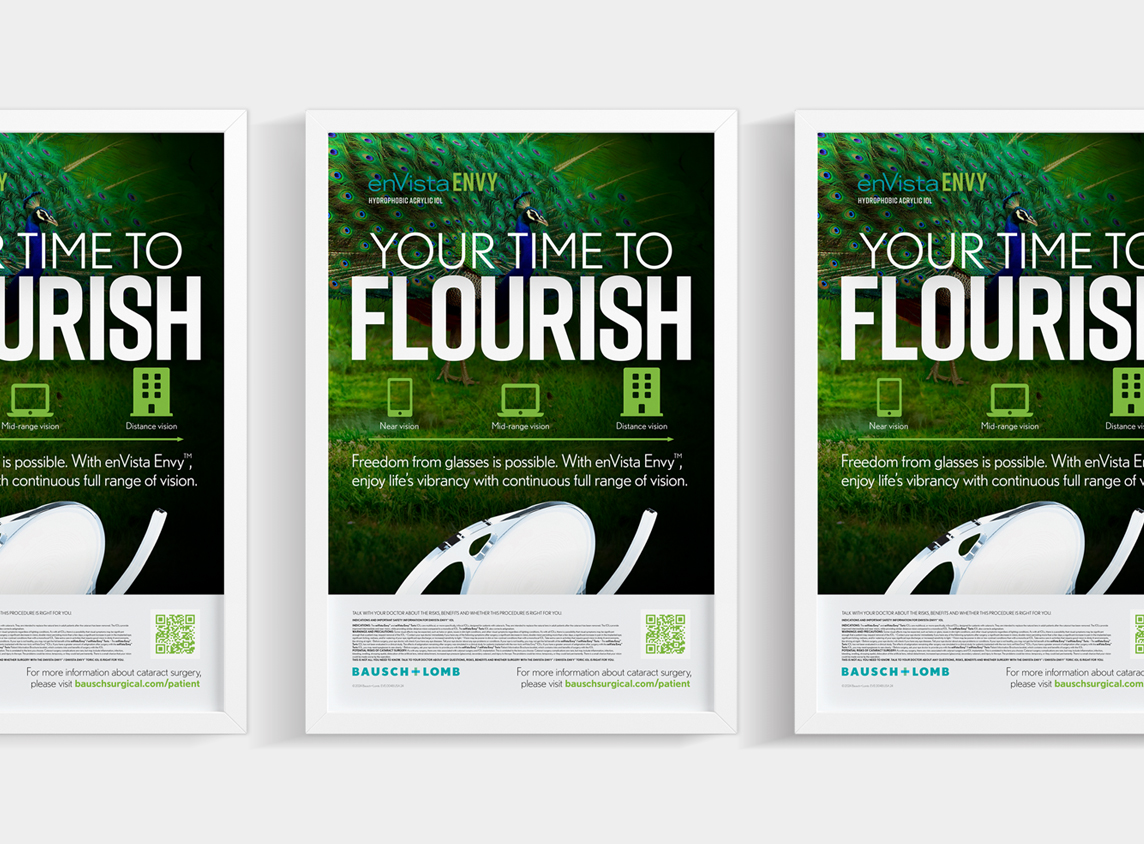 enVista Envy™ patient posters | 5BYFIVE Creative